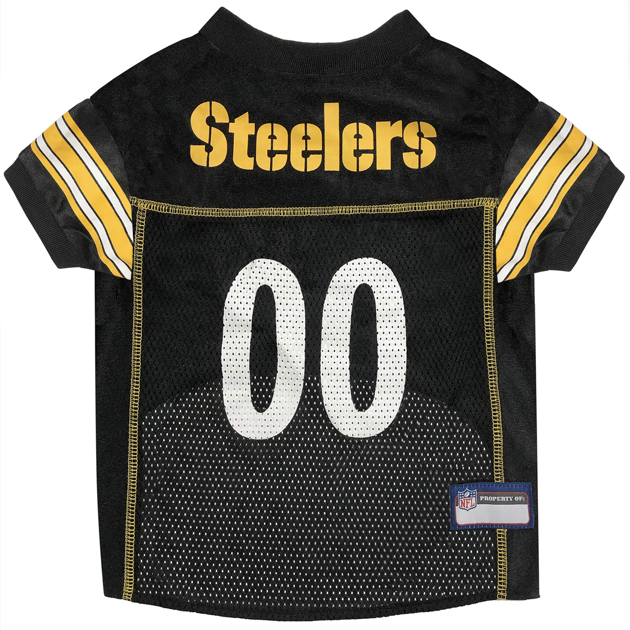 Pittsburgh Steelers NFL Dog Jersey for Small Dogs - Officially Licensed Pet Apparel for Game Day & Fan Events