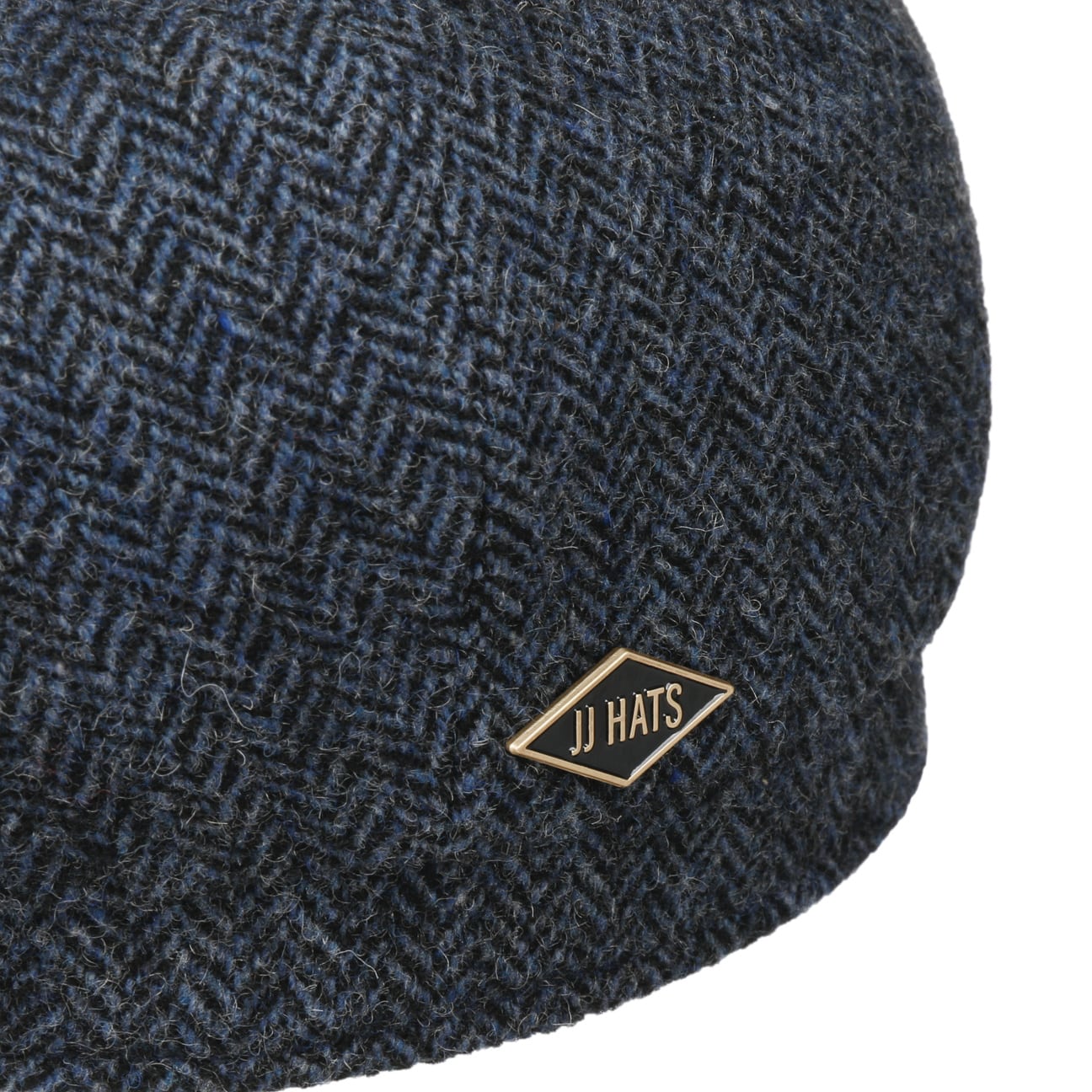 JJ Hats - Premium Wool Herringbone Eight-Panel Cap for Men & Women | Classic Newsboy Style for Outdoor Activities, Travel & Fashion