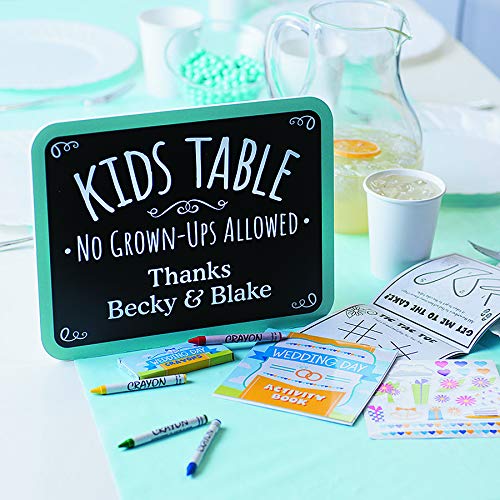Fun Express Wedding Day Kids Activity Books with Stickers & Crayons - 12 Pack | Creative Wedding Favor for Kids Table Activities | Perfect for Wedding Receptions & Children's Entertainment