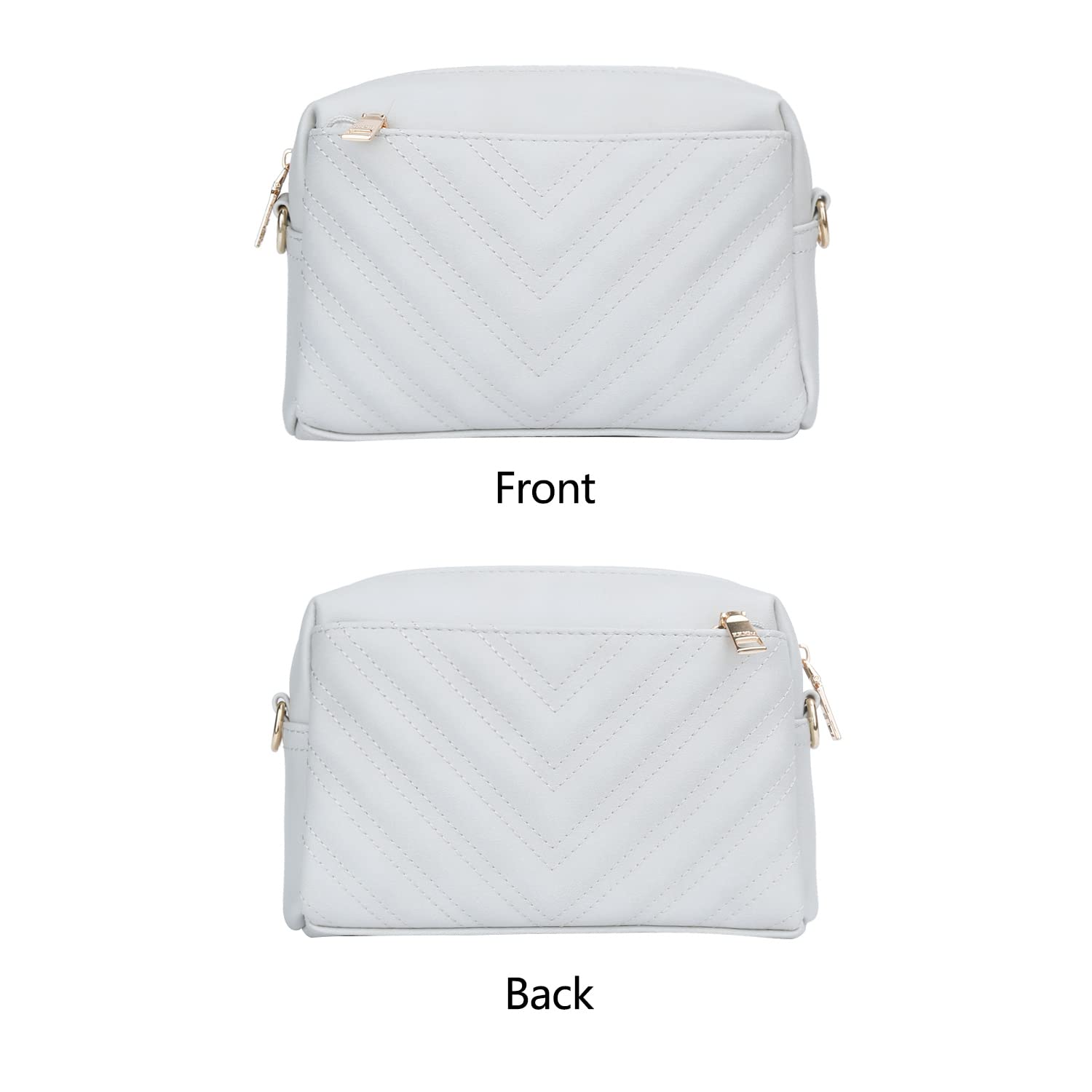 KKXIU Women's Lightweight Quilted Crossbody Bag - Perfect for Travel & Daily Use