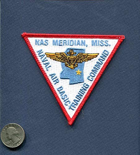 NAS Meridian MS US Navy Base Embroidered Patch - Military Veteran Gift, Collectible & Souvenir | Perfect for Jackets, Hats, Bags & Memorabilia Display