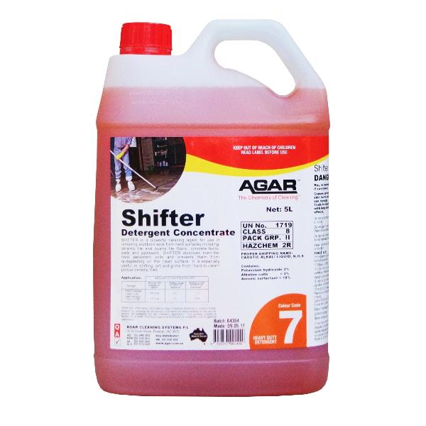 Agar Shifter Concentrated Degreaser Detergent for Auto Scrubbers - Powerful Cleaning Solution for Garage, Workshop & Industrial Use