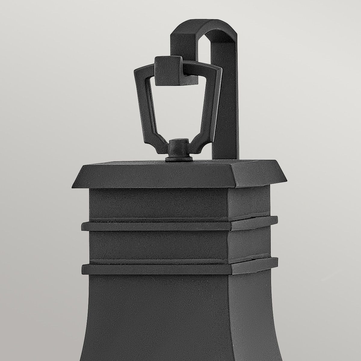 Beacon Hill 1/2lt Small/Medium Outdoor Wall Lantern - Museum Black E27 IP44 Waterproof - Perfect for Porch, Garden, and Patio Lighting