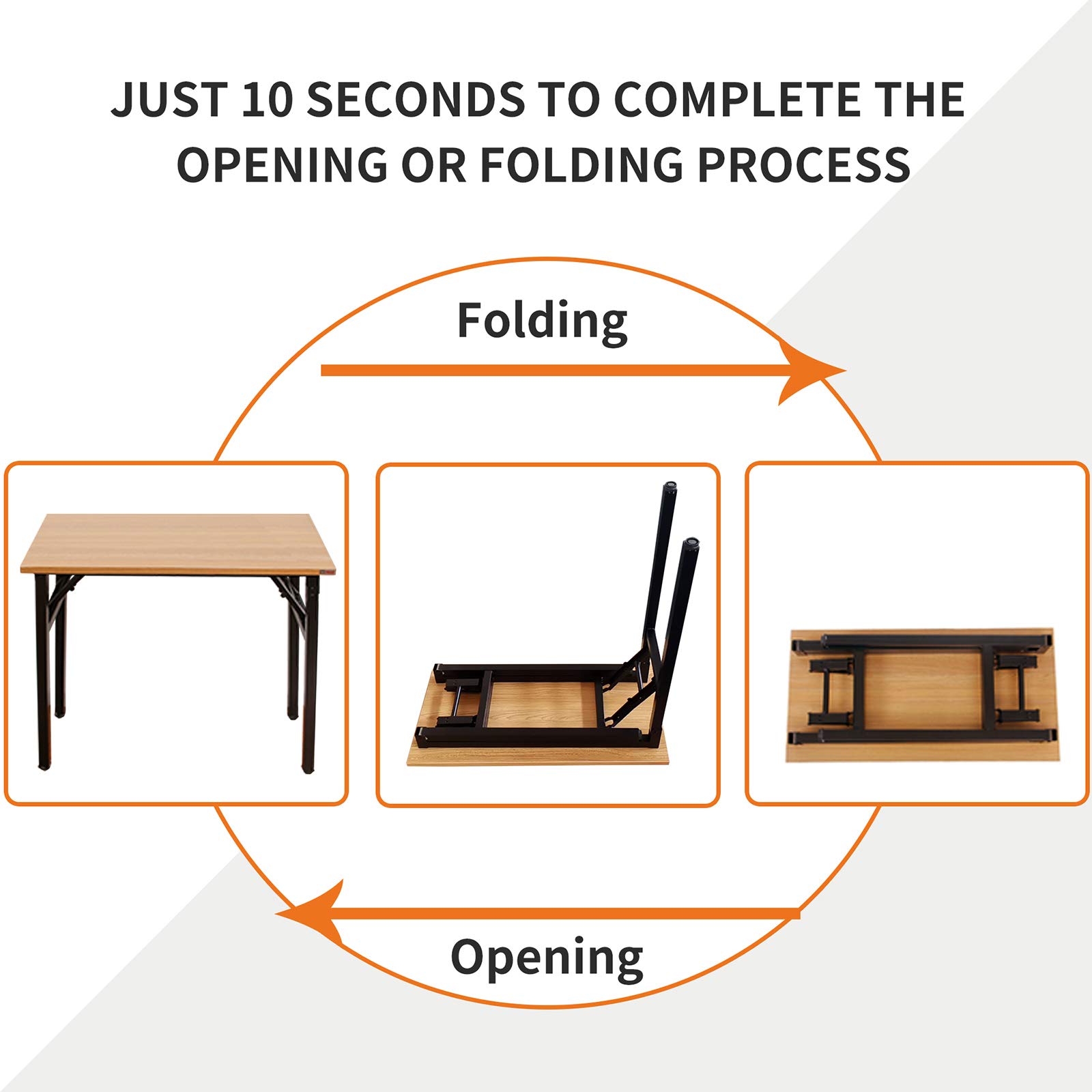 Foldable Computer Desk 31.5