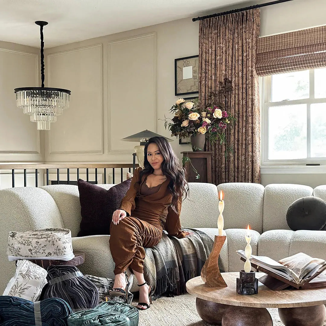 Elegant Sara Le Print Linen Pleated Cafe Curtains - Light Filtering Window Treatment for Kitchen, Dining Room & Bathroom