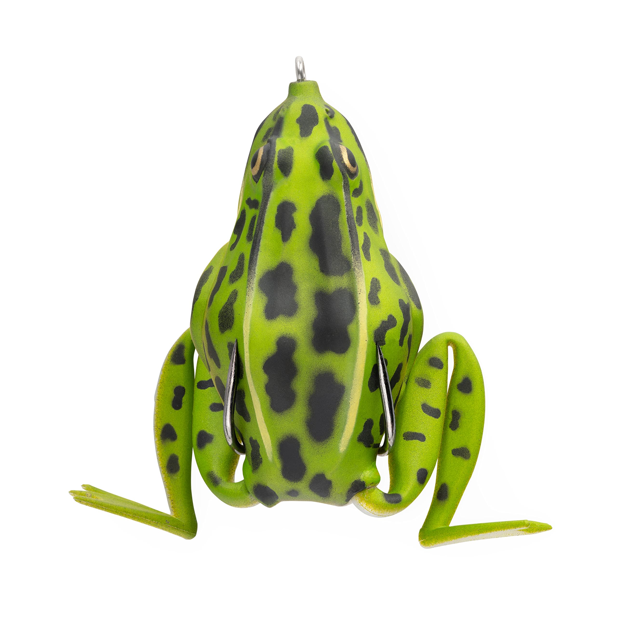 Lunkerhunt Topwater Fishing Lures for Bass & Trout - Weedless Hollow Body Frog Bait with Award-Winning Design | Best Combat Frog Lure for Big Fish | Perfect for Freshwater Fishing, Pond & Lake Adventures