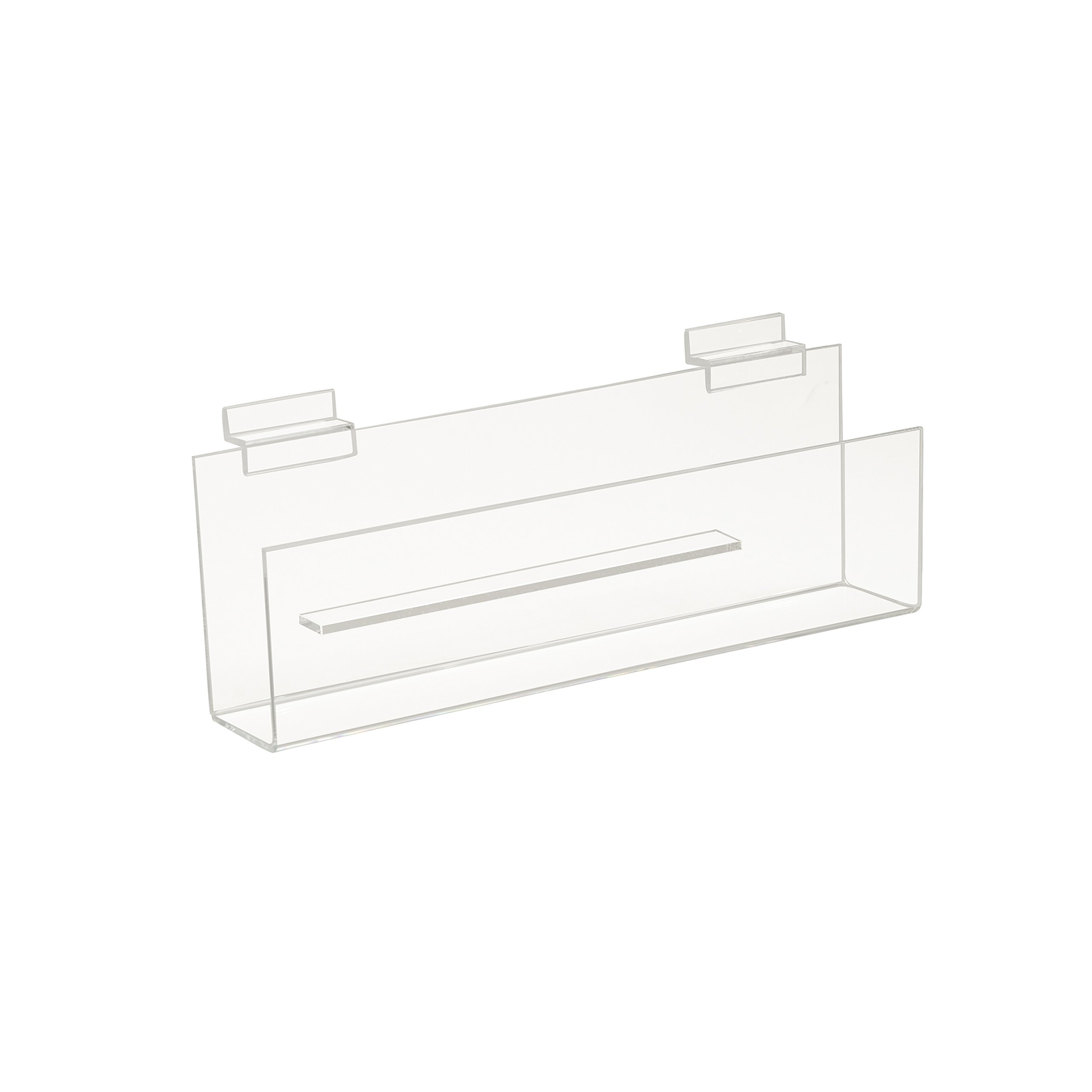 Econoco HP/GCS12 Clear Greeting Card Display Shelves - 12