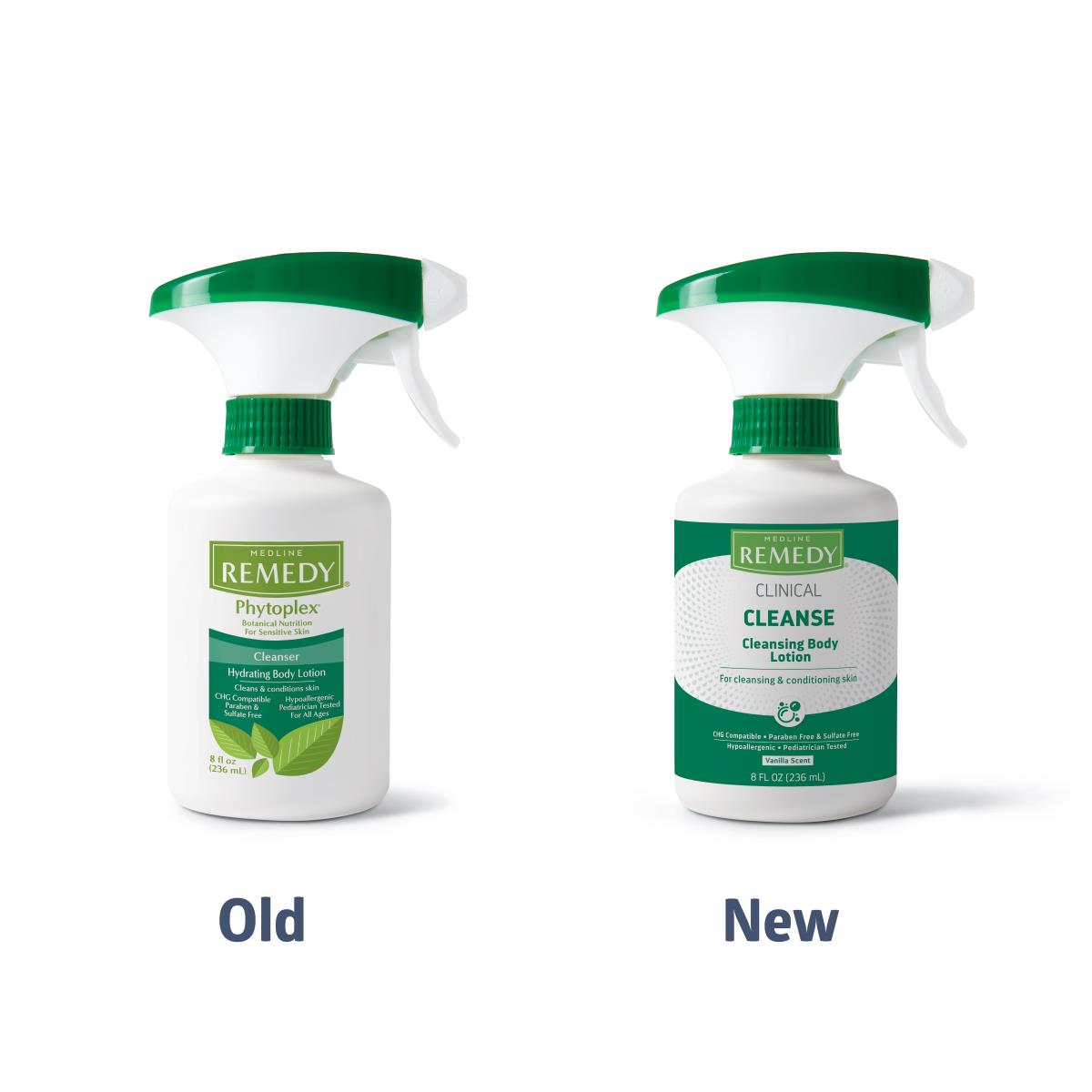 Medline Remedy Clinical Cleansing Body Lotion - 16oz Trigger Bottle | Hypoallergenic & pH Balanced Moisturizer for Dry, Sensitive Skin | Ideal for Hospitals, Nursing Homes & Home Care Use