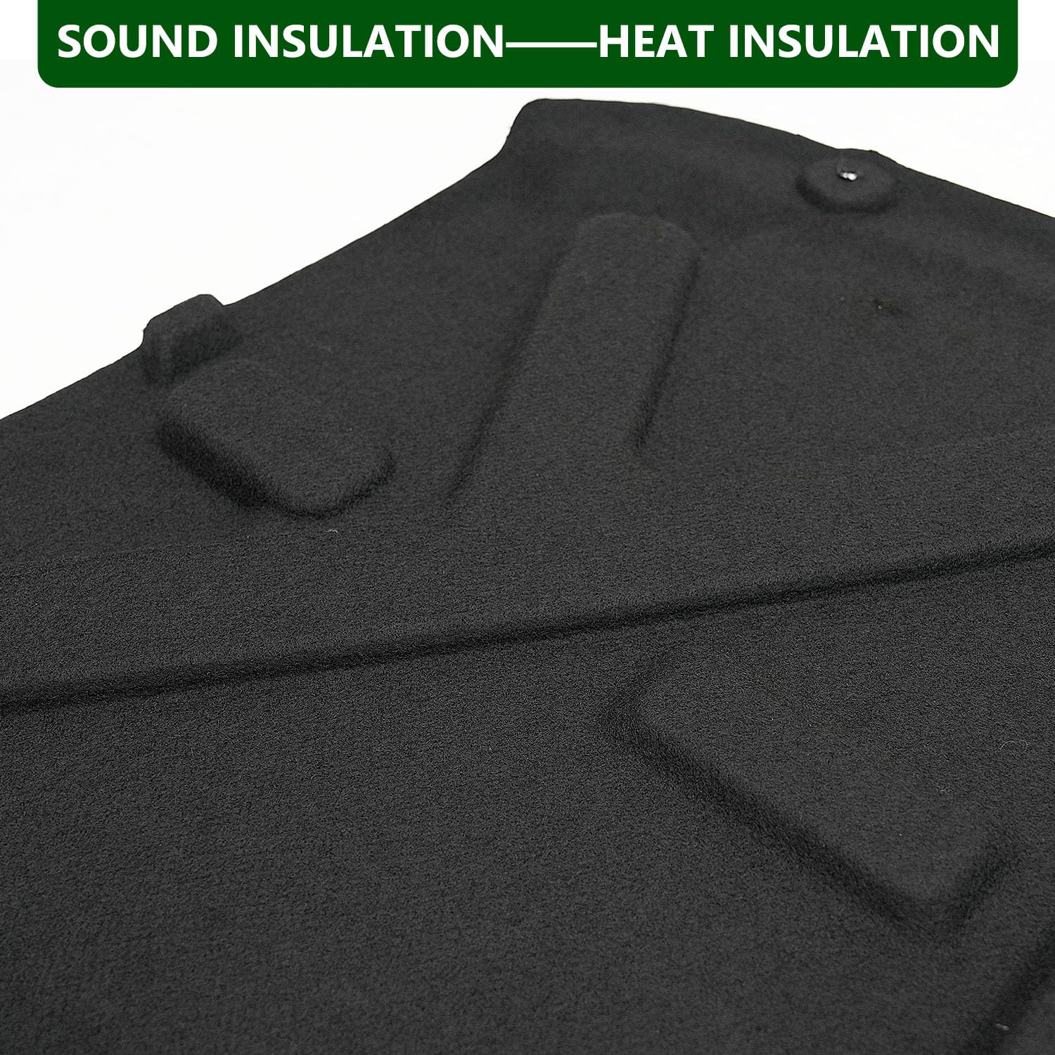 2022-2025 Ford Maverick Hood Insulation Pad - Sound Deadening & Heat Resistant Liner Replacement Accessory | Perfect for Noise Reduction & Engine Heat Protection