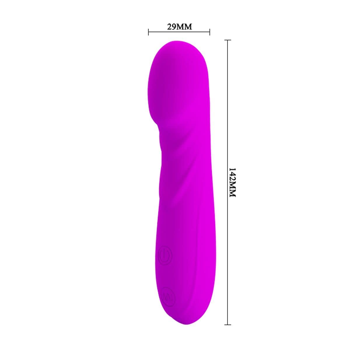 Eden Toys Reuben - Premium Silicone Discreet Massager for Stress Relief & Personal Pleasure | Waterproof, Body-Safe, Quiet Vibrating Massage Toy for Adults | Perfect for Home Use, Travel & Couples Play
