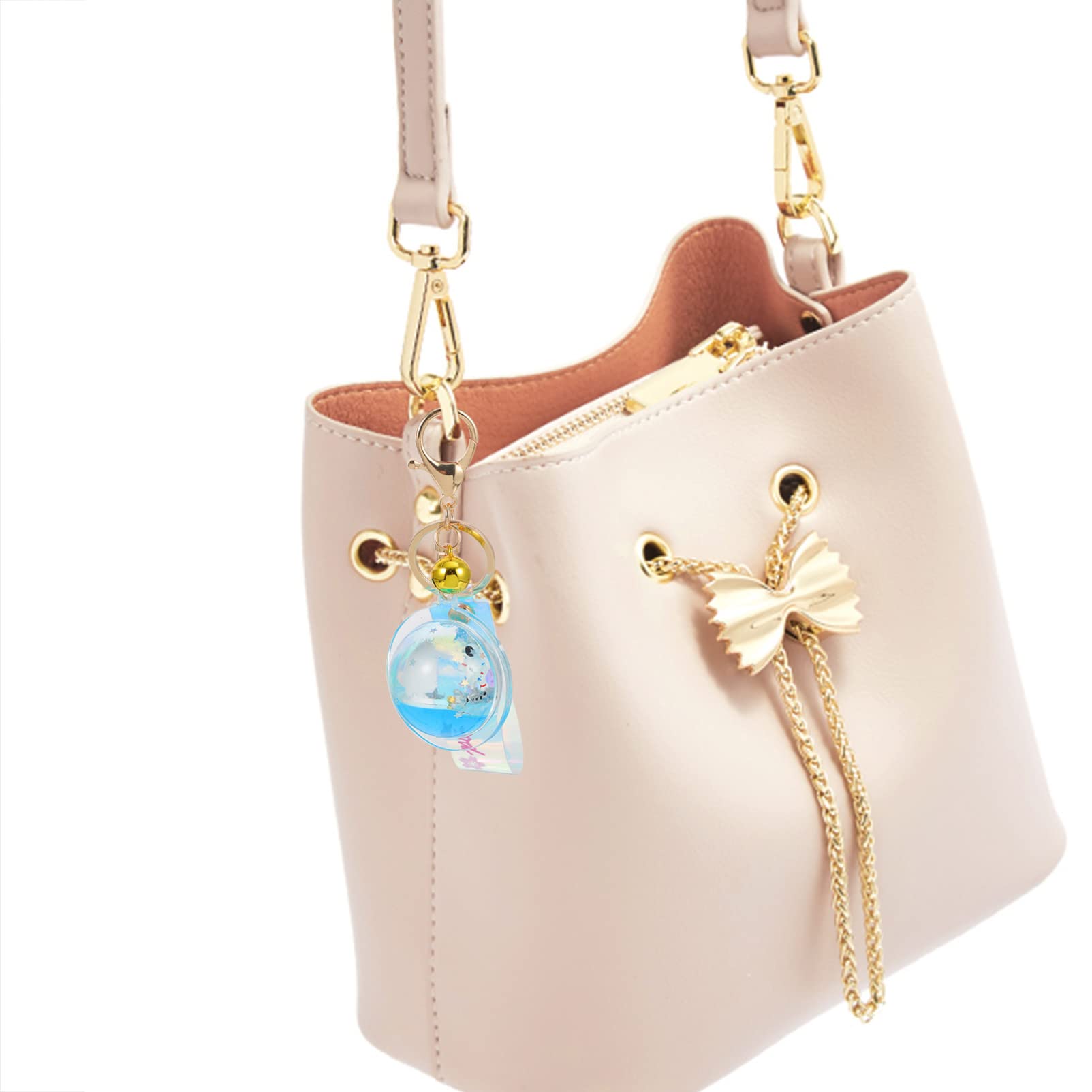 PRETYZOOM Astronaut Doll Keychain - Sand-Filled Car Key Holder, Bag Pendant & Decorative Key Ring | Perfect for Car Keys, Backpacks, Gifts & Space-Themed Decor