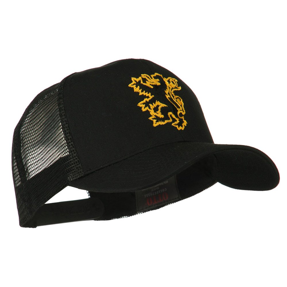 Lion Emblem Embroidered Baseball Cap for Men & Women - Stylish Adjustable Dad Hat for Outdoor Sports, Casual Wear | e4Hats.com
