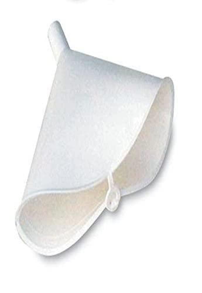 12 Oz Folding Polyethylene Funnel - White, Multi-Purpose Kitchen & Automotive Funnel for Easy Liquid Transfer | Funnel King 32610 | Ideal for Cooking, Oil Changes & DIY Projects