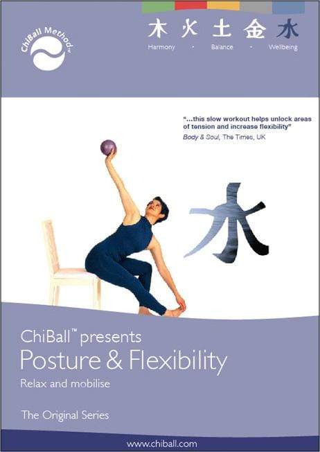 ChiBall Posture & Flexibility Training DVD - Improve Balance & Mobility for Yoga, Pilates & Home Workouts