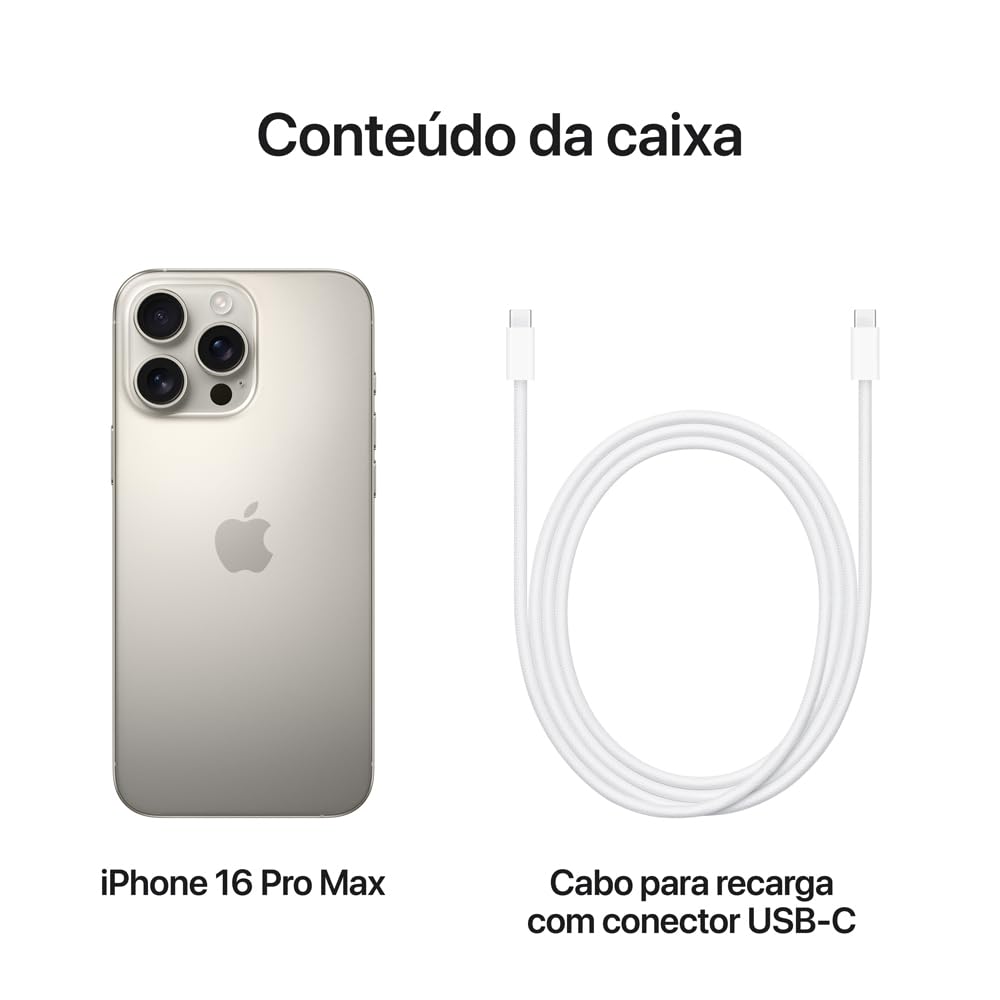 Apple iPhone 16 Pro Max 256GB - Natural Titanium | Premium Smartphone with Pro Camera & Long Battery Life | Perfect for Business Professionals & Travel Photographers