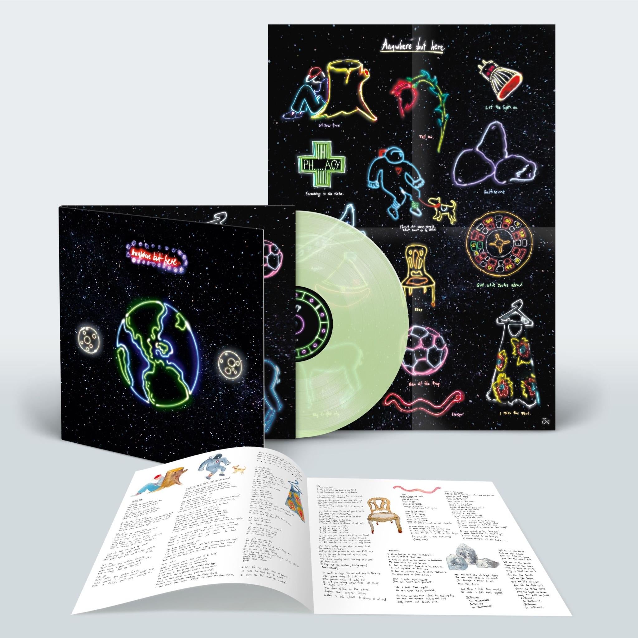 Anywhere But Here - Limited Edition Transparent Bottle Green Vinyl Record | Collectible Vinyl for Music Lovers & Audiophiles | Perfect for Home Listening, Gifts & Record Collections