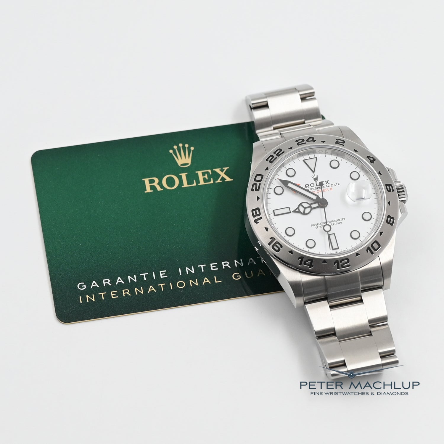 2021 Rolex Explorer II Men's Luxury Watch - Stainless Steel, Automatic Movement - Perfect for Outdoor Adventures & Business Occasions