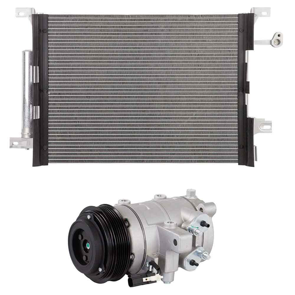 New 2010 Ford Mustang AC Compressor with A/C Condenser Drier - 61-94344R3 | BuyAutoParts | Perfect for Summer Cooling & AC System Repair