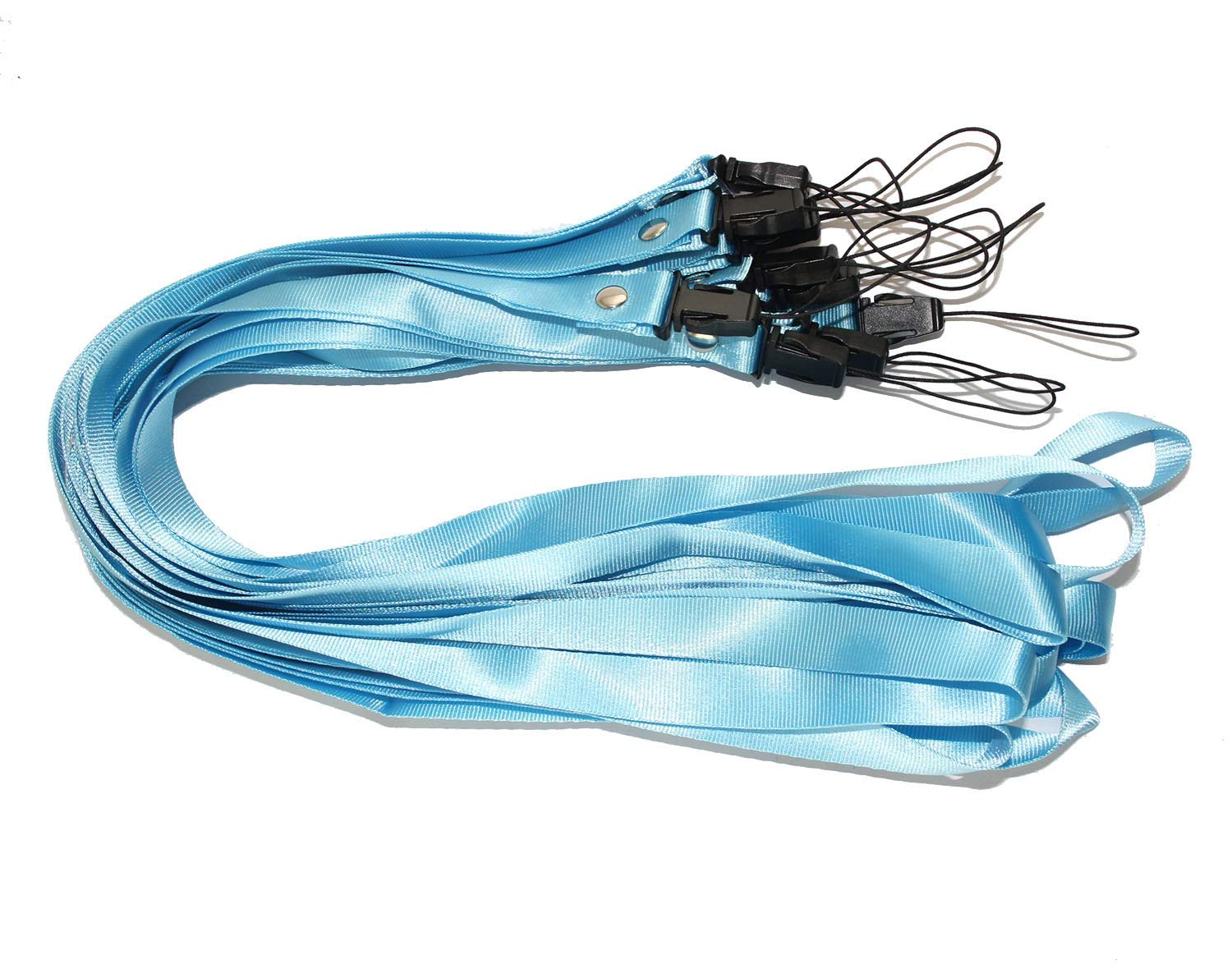 EXMAX 10 Pack Neck Lanyards for ATG-100T EX-100 EXD-101 Wireless Tour Guide Systems - Durable & Comfortable for Tour Guides