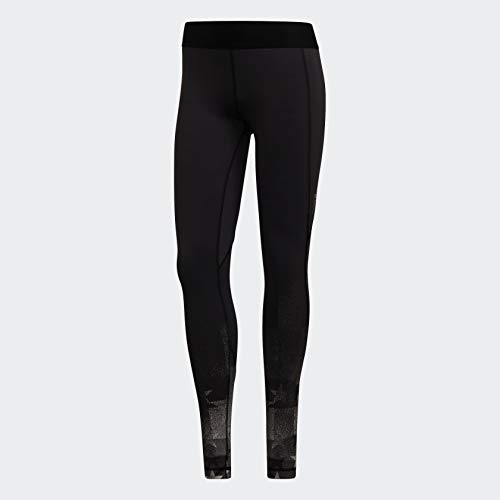 Adidas Women's USA Volleyball Performance Long Tights - High-Waisted Compression Leggings for Training, Gym & Sports - Moisture-Wicking & Breathable Workout Pants for Volleyball, Yoga & Running