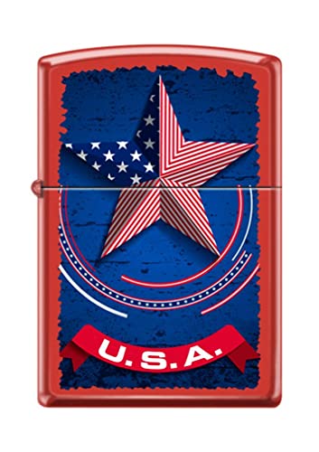Red U.s.a. Banner Flag Z5125