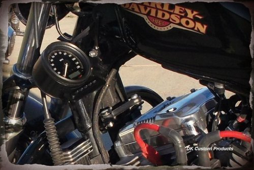 Harley Sportster Speedometer & Indicator Lights Relocation Kit - DK-SPT-SPILR | Easy Installation for Custom Motorcycle Upgrades | Perfect for DIY Bike Modifications & Enhanced Riding Experience