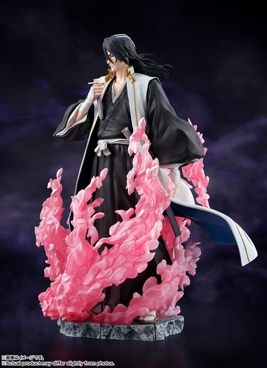 Figuarts Zero Bleach: Thousand Year Blood War Byakuya Kuchiki Anime Action Figure - Perfect for Anime Collectors, Display & Gift Giving