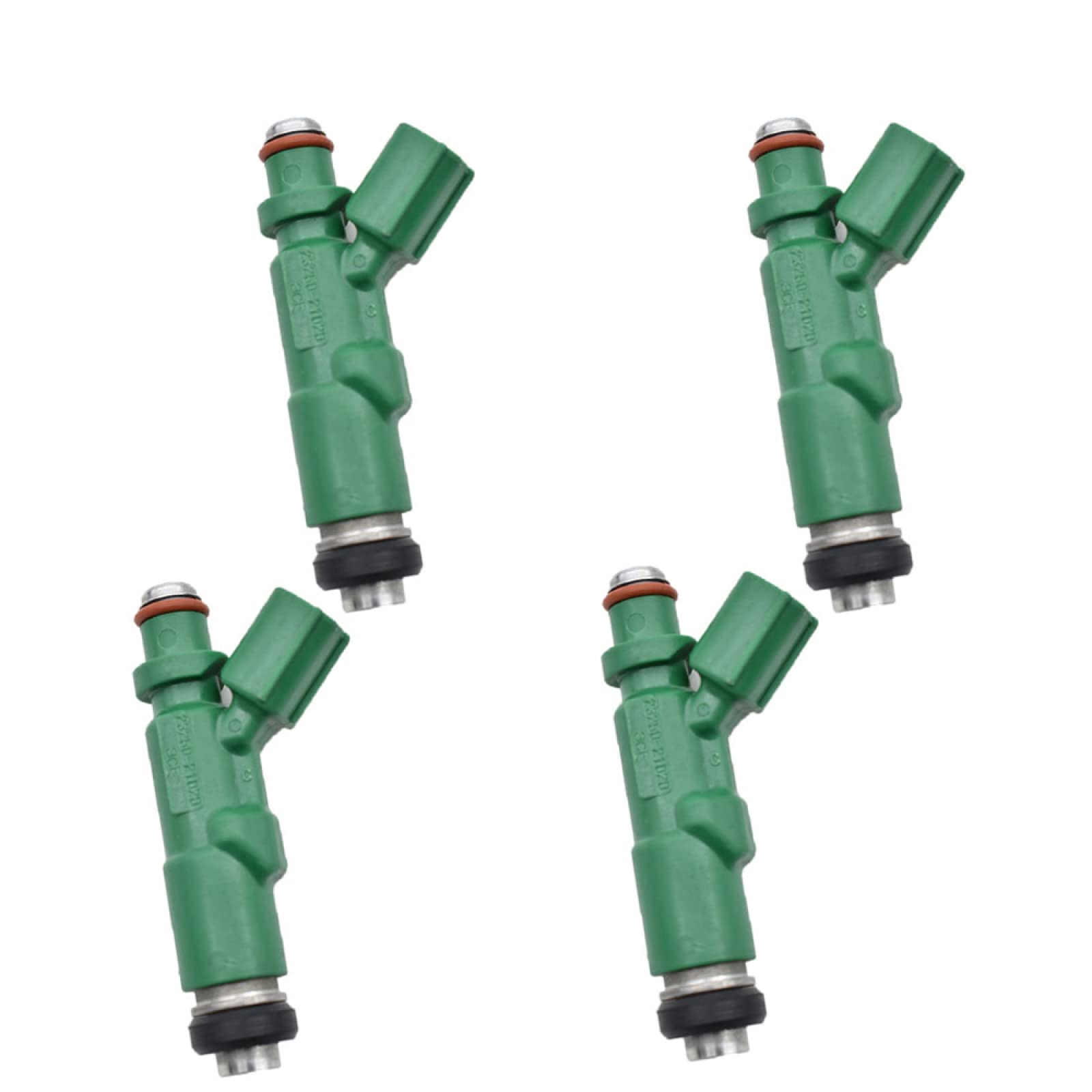 GMRVOA 4X Fuel Injector Compatible with Toyota Prius Echo Scion XA XB 1.5L (Replaces 23250-21020 23209-21020) - High Performance Fuel Injection System for Smooth Engine Operation & Improved Fuel Efficiency