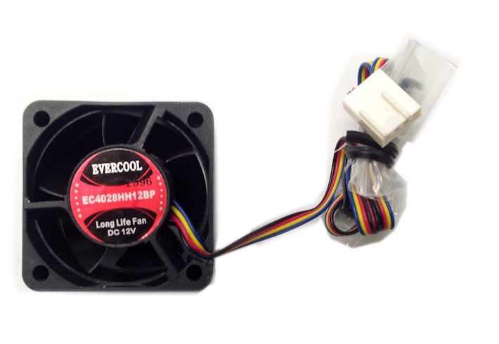 Evercool 40x40x28mm 12V PWM Cooling Fan with 4-Pin Connector - High Performance PC Case Fan for Gaming PC, CPU Cooler, and Electronics Cooling