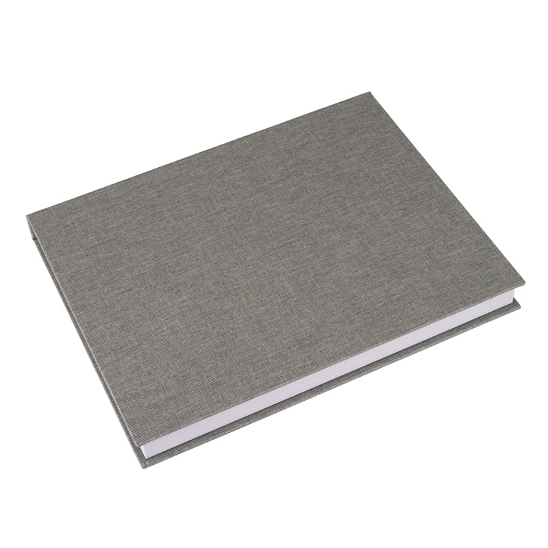 Bookbinders Design A4 Slim Document Storage Box - Light Grey | Perfect for Office, School & Home Organization