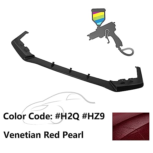 Painted #H2Q, HZ9 Venetian Red Pearl