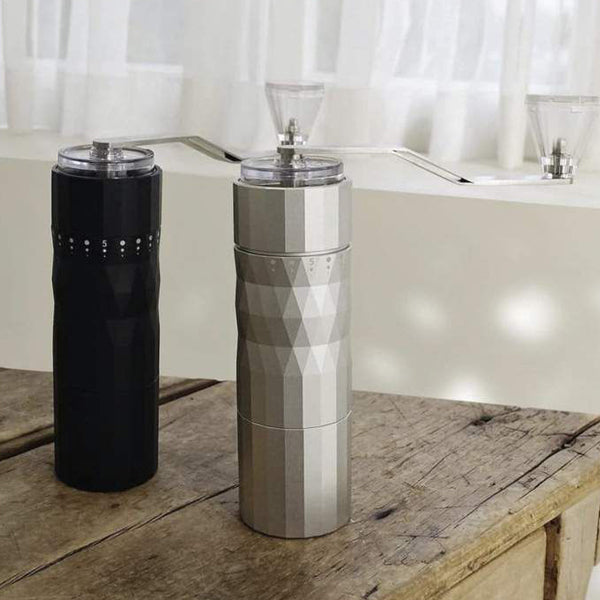 Brewista X Series Manual Coffee Grinder - Premium Stainless Steel Burr for Espresso, French Press & Pour Over - Perfect for Home, Office & Travel Use