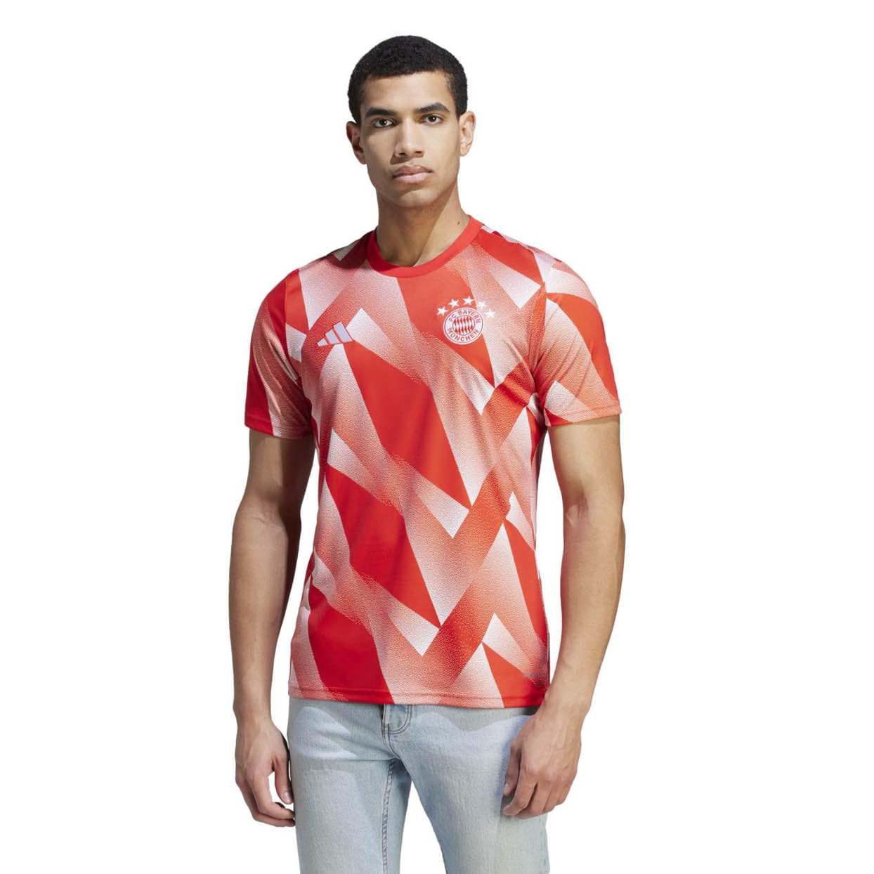 FC Bayern Munich Pre Match Jersey 2023 - Authentic Soccer Training Shirt for Men & Women - Perfect for Fans, Training, and Match Day Warm-Ups