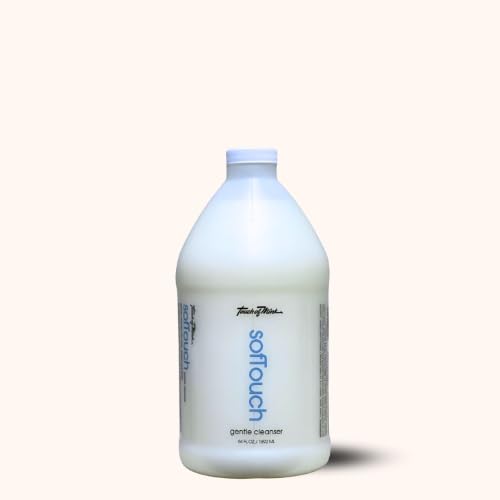 SofTouch Gentle Liquid Cleanser Soap - 64oz | Fragrance-Free Face & Body Wash for Sensitive Skin | Daily Use for Men, Women & Kids | Shower, Bath & Hand Cleansing