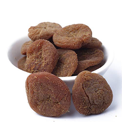 Seedless Dried Prunes Snacks - Licorice Flavor Gan Cao Mei Bing (100g) for Healthy Snacking