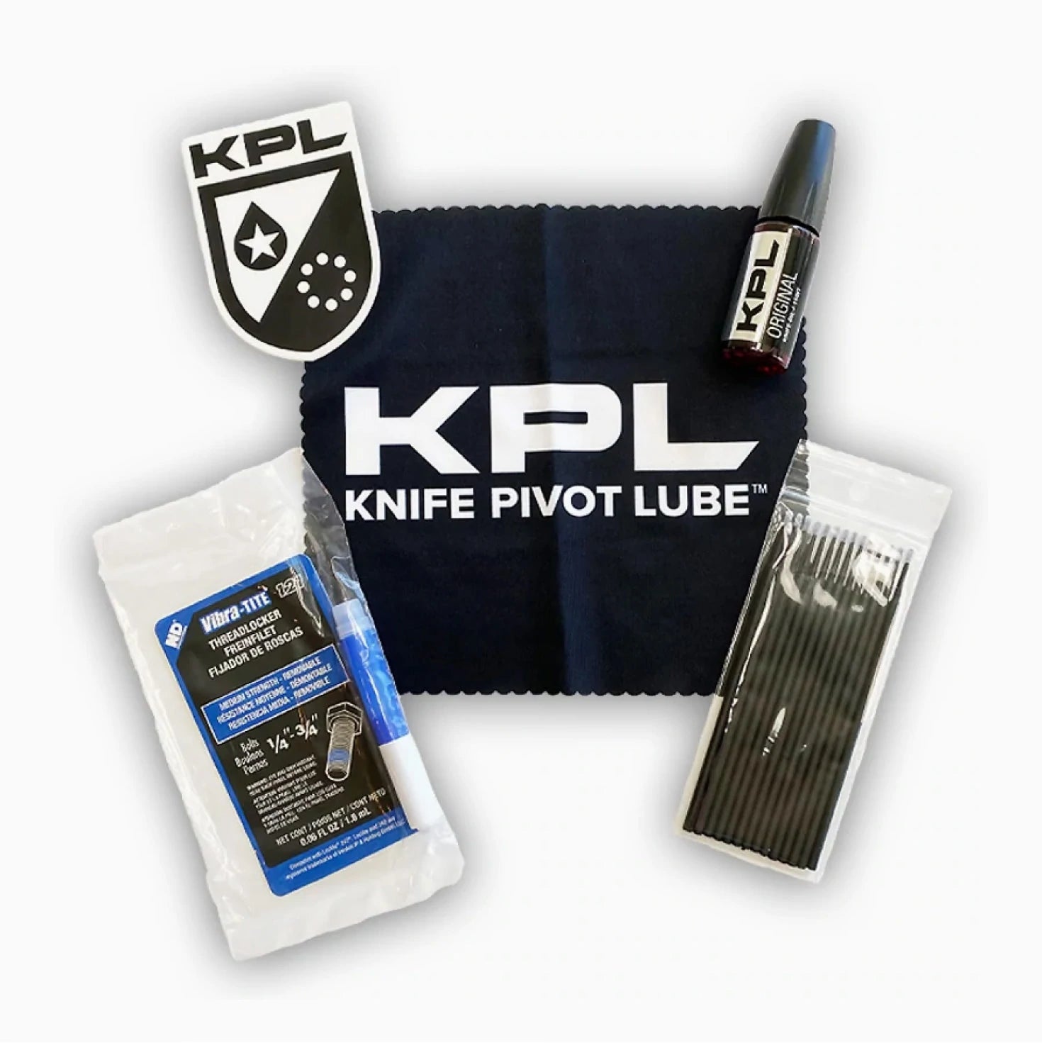KPL™ Knife Pivot Lube Maintenance Kit - Premium Lubricant for Smooth Blade Action - Perfect for Folding Knives, Pocket Knives & EDC Tools