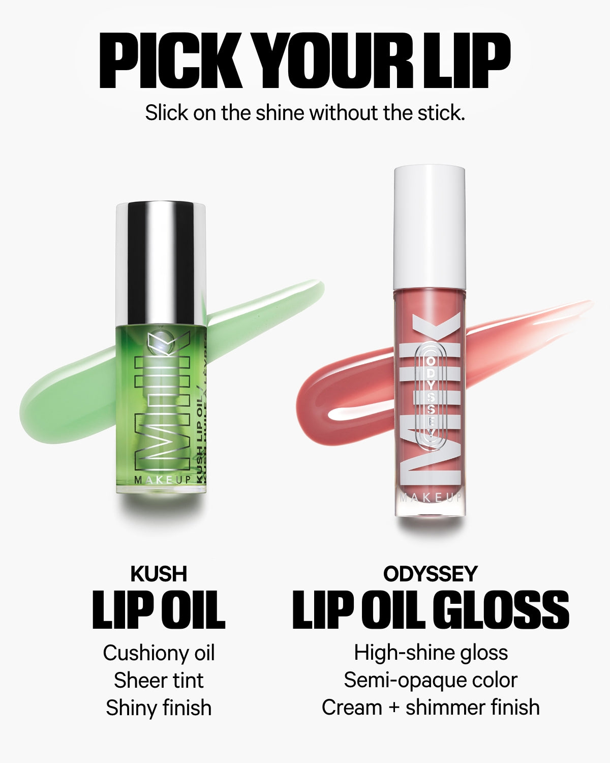 KUSH Sheer Hydrating Lip Oil - Moisturizing & Plumping Lip Treatment with Vitamin E | Perfect for Dry Lips, Daily Hydration & Makeup Prep