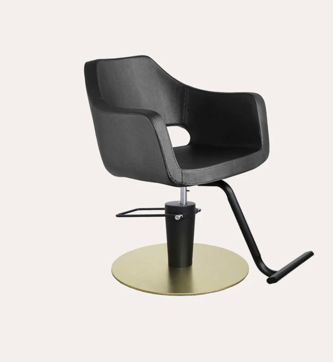 Vera Professional Salon Chair for Hair Styling, Barber, Beauty & Spa - Heavy Duty Hydraulic Stylist Chair with Adjustable Height & Swivel Base - Perfect for Salons, Barbershops & Home Use