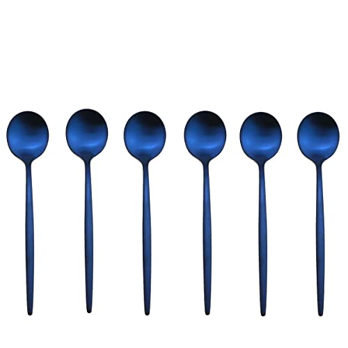 Blue Dessert Spoon