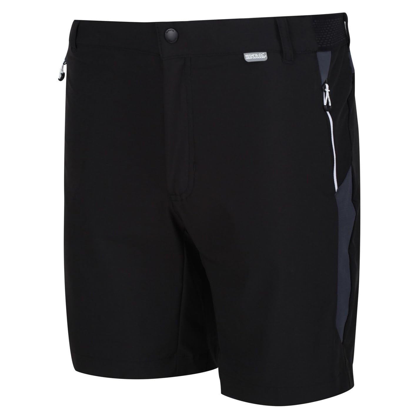 Regatta Men's Mountain II Hiking Shorts - Lightweight Quick-Dry Outdoor Adventure Shorts for Hiking, Camping & Travel