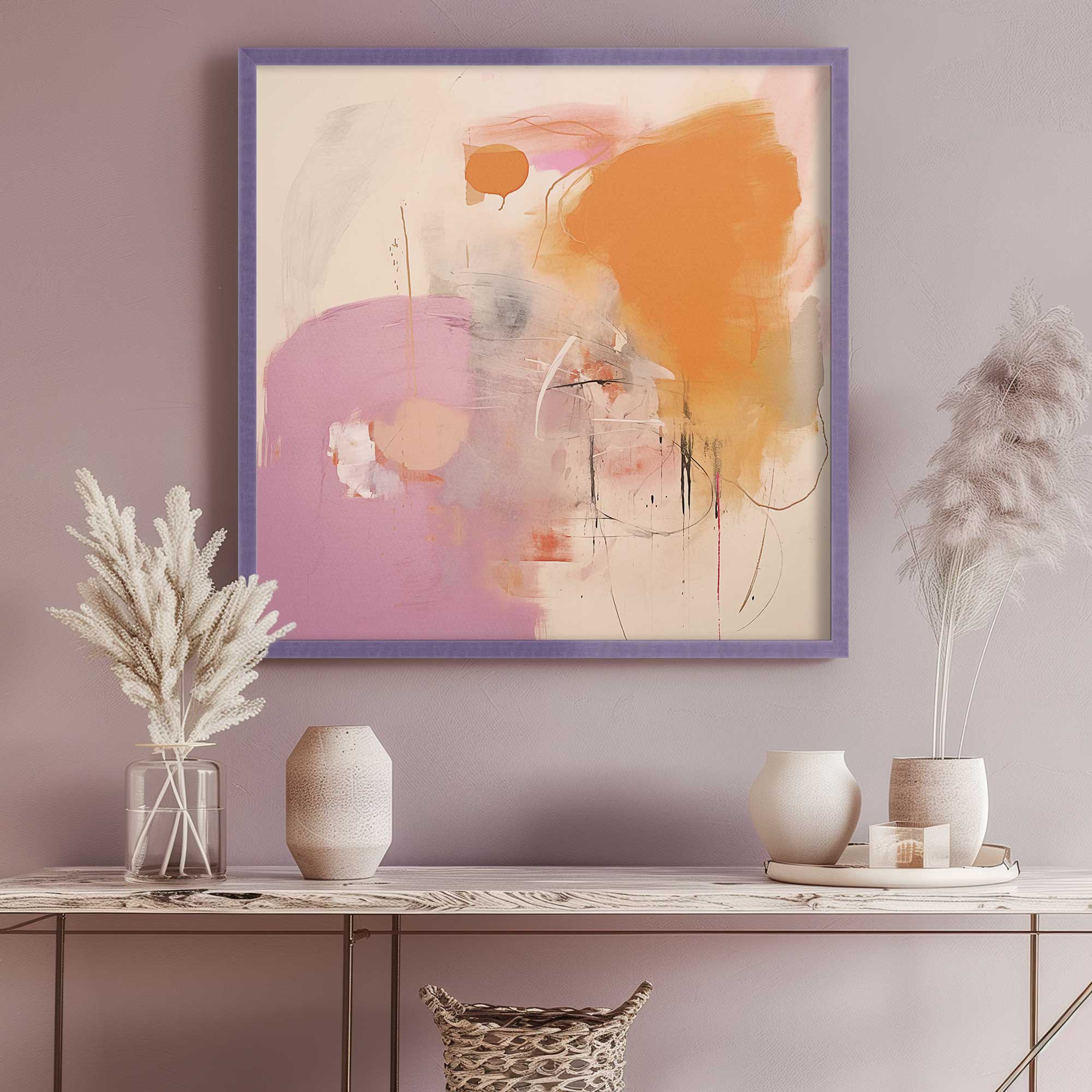 Cotton Candy Delight v1 Print - Vibrant Wall Art Decor for Kids Room, Nursery & Playroom - Perfect for Birthday Parties & Sweet Themed Events