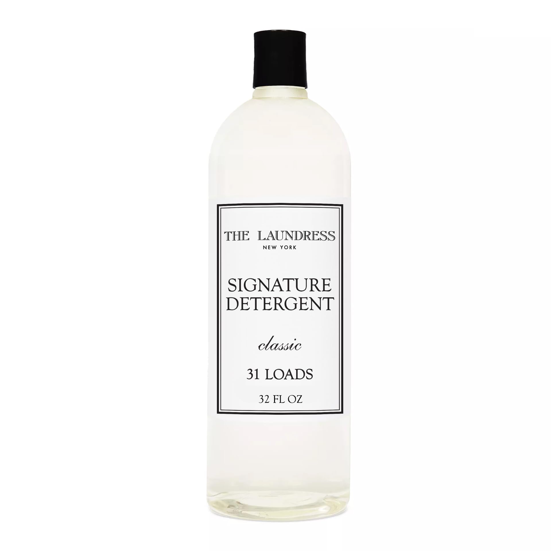 The Laundress Signature Detergent Classic - 32 Fl Oz Concentrated Liquid Laundry Detergent with Stain Remover | Gentle on Delicates, Perfect for Baby Clothes & Luxury Fabrics
