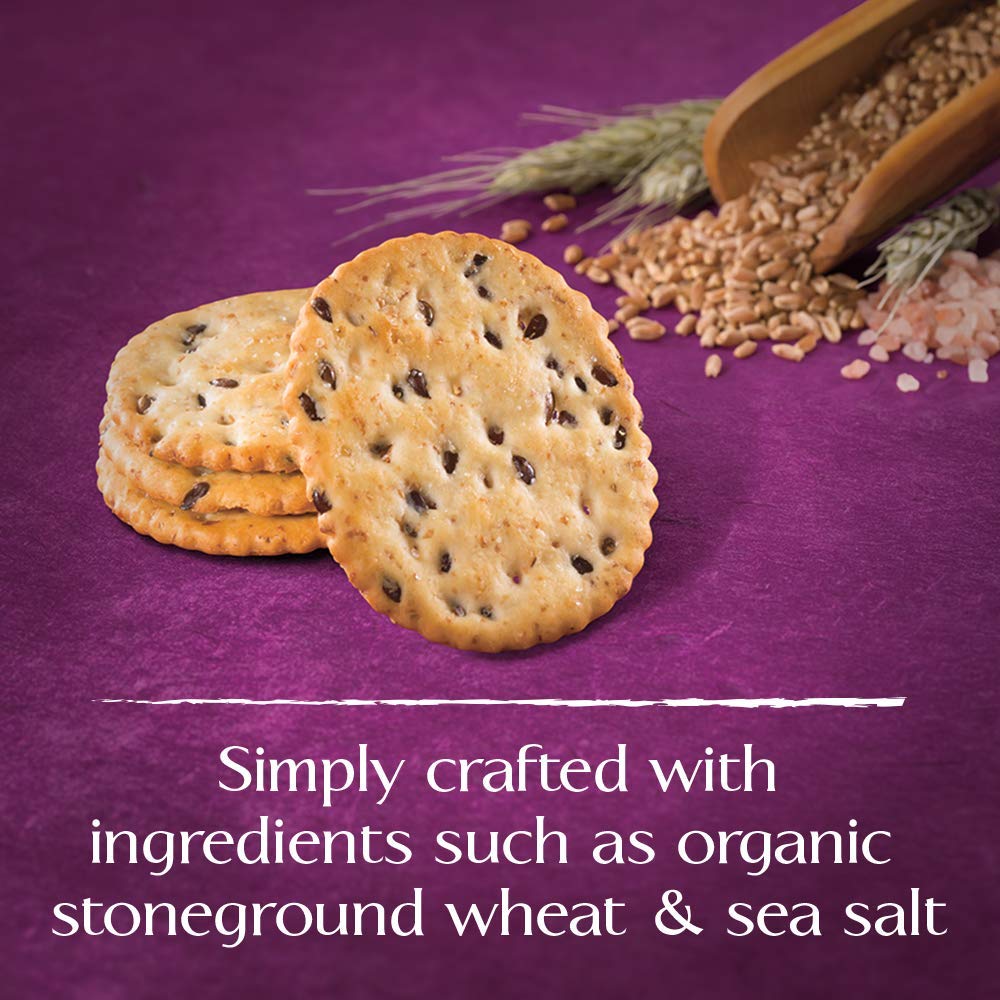 Organic Back to Nature Cookies & Crackers Variety Pack - Gluten-Free Snacks for Kids, Vegan Treats, Healthy On-The-Go Snacking (Perfect for Lunchboxes, Office Snacks & Road Trips)