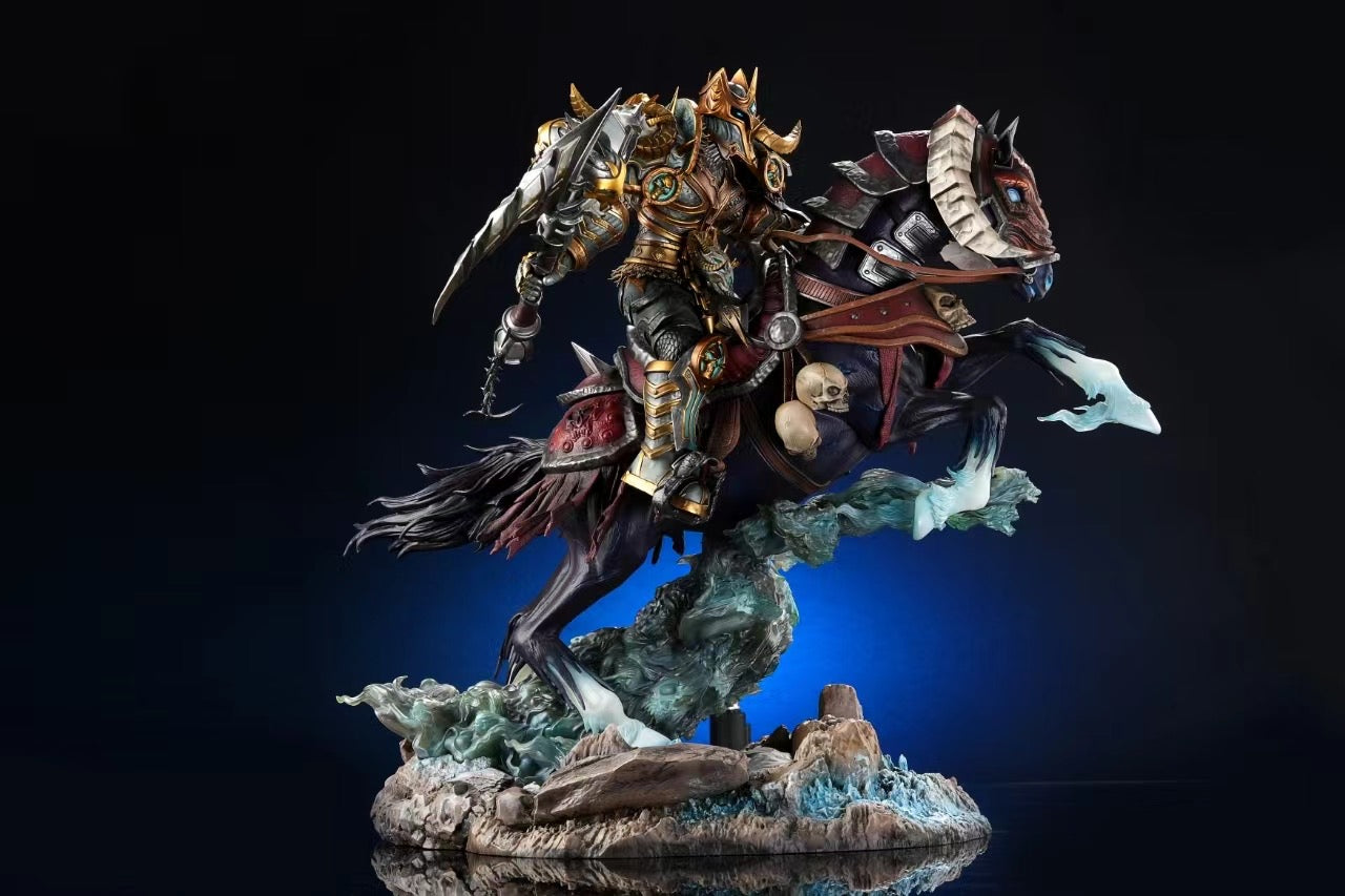 Four Horsemen Studio Death Knight Action Figure - Black Knights Collectible Model for Display & Gaming Enthusiasts | Perfect for Warhammer & Fantasy RPG Scenes