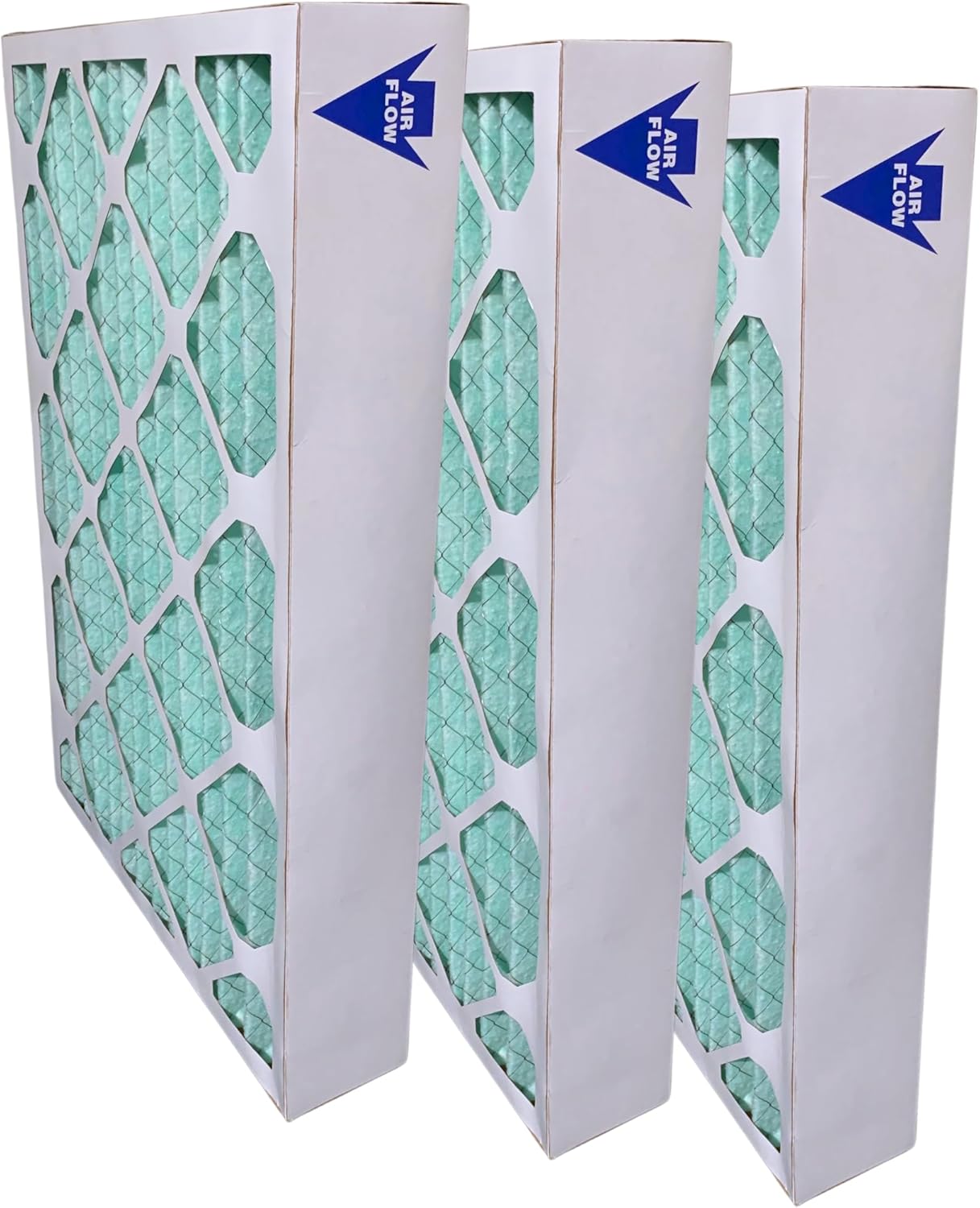 Atomic 24x24x4 MERV 11 Pleated AC Furnace Air Filter - 3 Pack | Compatible with TT FM 2424 | Perfect for Home HVAC Systems & Allergies Relief