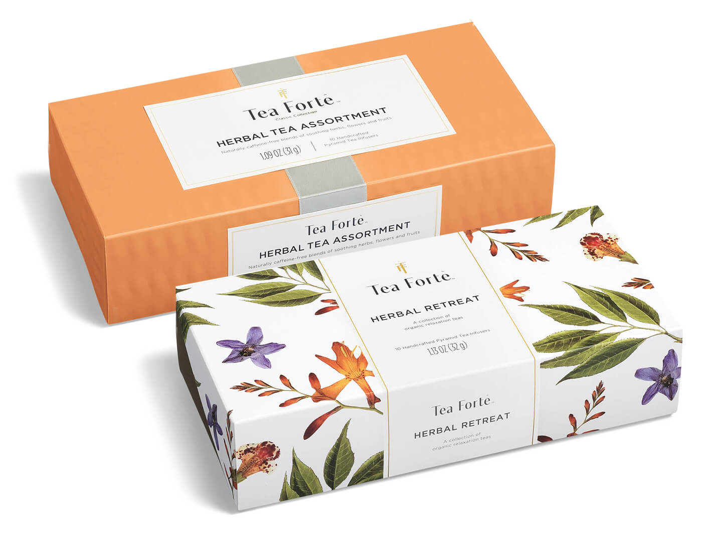 Organic Caffeine-Free Herbal Tea Duo - Relaxing Chamomile & Peppermint Blend for Stress Relief & Digestion | Perfect for Evening Relaxation & Wellness Rituals