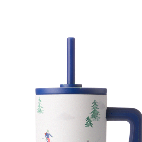 Trek Signature Tumbler - Insulated Stainless Steel Water Bottle for Hiking, Camping & Outdoor Adventures