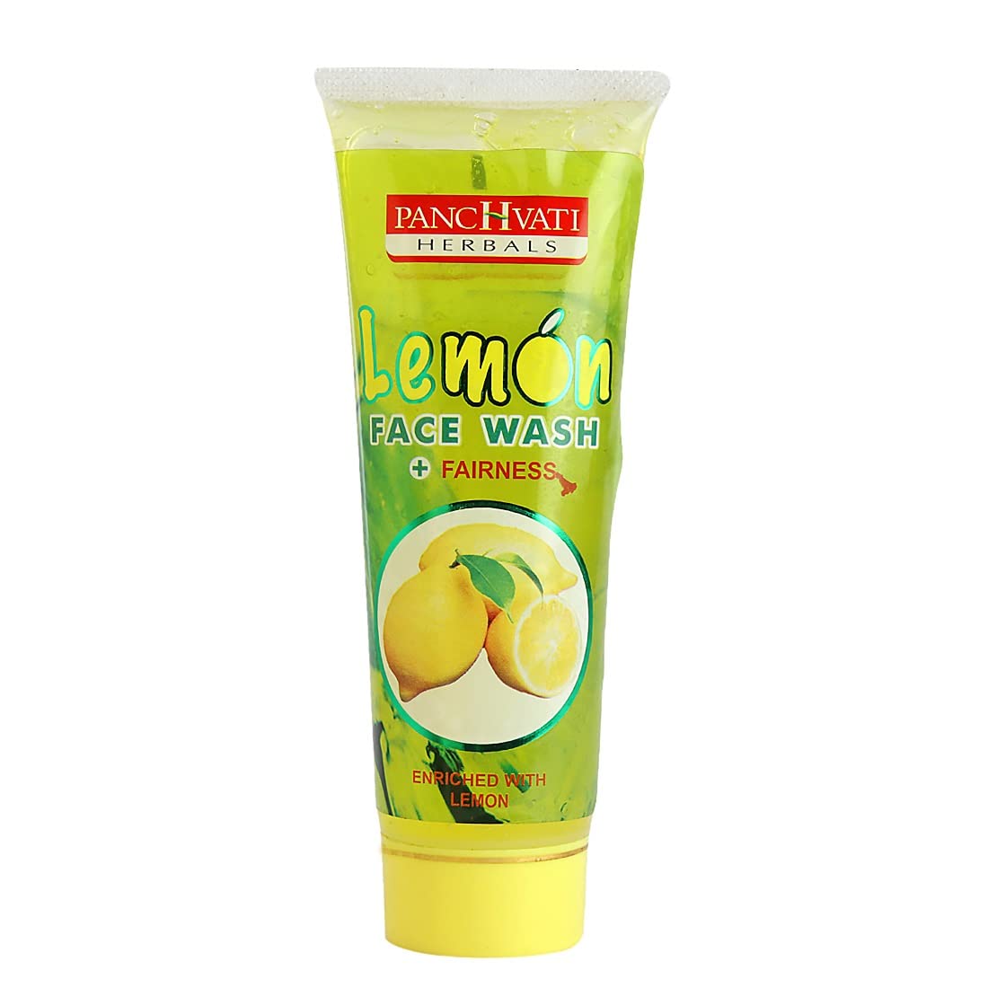 Panchvati Herbals Acne Cream 10gm & Lemon Face Wash 60ml Combo - Fights Acne, Removes Black Spots & Pimples - Gentle Antioxidant-Rich Cleanser for Men & Women - Perfect for Daily Skincare & Blemish Control