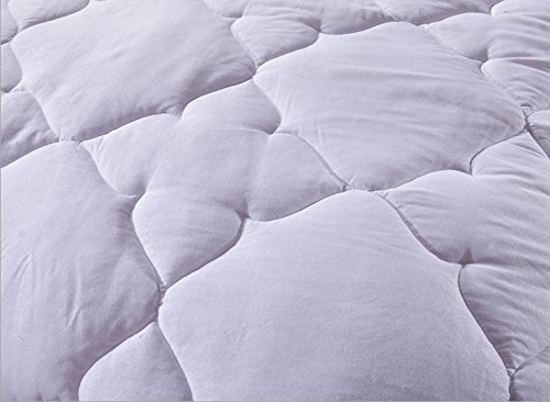 LELVA Hypoallergenic Down Alternative Comforter - All-Season White/Pink/Purple/Blue/Khaki Duvet Insert (59x78 Inches, 150x200cm) for Bedroom, Guest Room & Dorm - Soft, Lightweight & Breathable