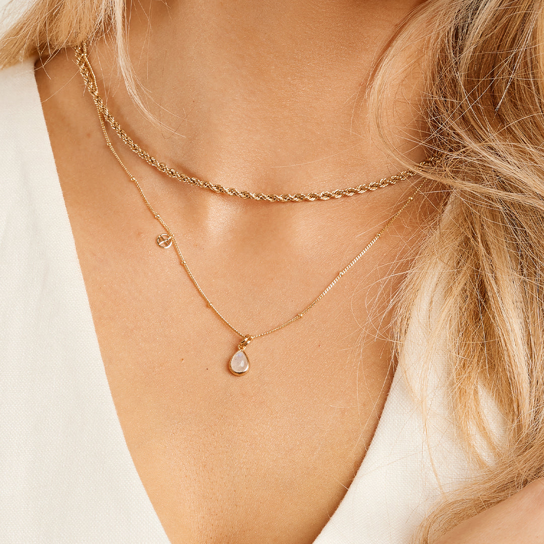 Moonstone Trove Charm - Elegant Healing Crystal Jewelry for Women | Perfect for Meditation, Yoga & Spiritual Gifts
